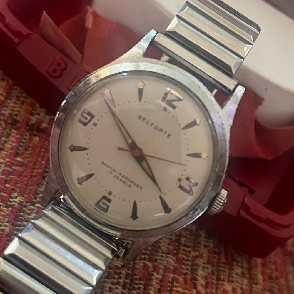 Vintage Belford Gents Watch W/Box